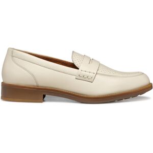 Geox - Mocassins en cuir Jaylon 2 papyrus 38 - Publicité Geox - Mocassins en cuir Jaylon 2 papyrus 38 - Publicité