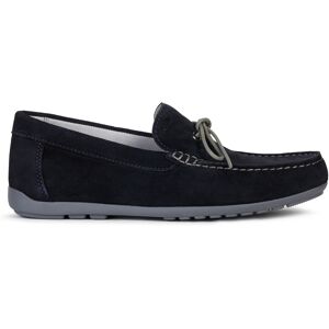 Geox - Mocassins en cuir suédé Tivoli bleu marine 41 - Publicité Geox - Mocassins en cuir suédé Tivoli bleu marine 41 - Publicité