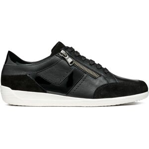 Geox - Sneakers en cuir Myria noirs 35 - Publicité Geox - Sneakers en cuir Myria noirs 35 - Publicité
