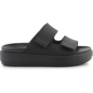 Crocs - Sandales Broolyn Luxe noires T.34/35 - Publicité Crocs - Sandales Broolyn Luxe noires T.34/35 - Publicité