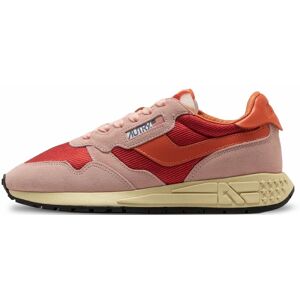 Autry - Baskets basses femme Reelwind en daim et mesh Lava et ibis 42 - Publicité Autry - Baskets basses femme Reelwind en daim et mesh Lava et ibis 42 - Publicité