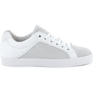 Palladium - Baskets basses en Cuir Kalexia bimatières écrues 36 - Publicité Palladium - Baskets basses en Cuir Kalexia bimatières écrues 36 - Publicité