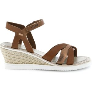Palladium - Sandales compensées en Cuir Plumea marron - Talon 6 cm 36 - Publicité Palladium - Sandales compensées en Cuir Plumea marron - Talon 6 cm 36 - Publicité