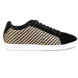 Le Coq Sportif - Baskets Courtset noir/rose 37 - Publicité Le Coq Sportif - Baskets Courtset noir/rose 37 - Publicité