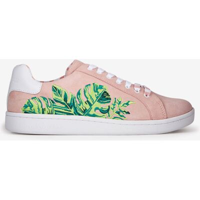 Mellow Yellow - Sneakers en Velours de Cuir Faleaf roses 36 - Publicité Mellow Yellow - Sneakers en Velours de Cuir Faleaf roses 36 - Publicité
