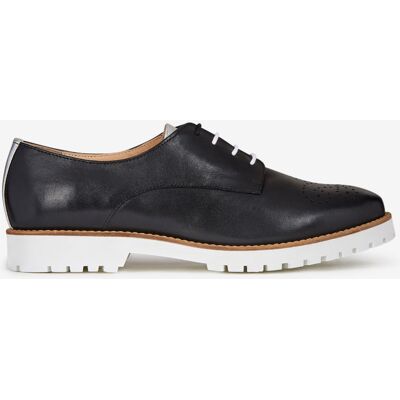 Mellow Yellow - Derbies en Cuir Foilou noires 38 - Publicité Mellow Yellow - Derbies en Cuir Foilou noires 38 - Publicité