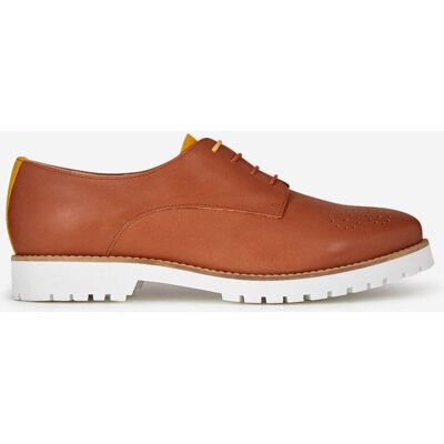 Mellow Yellow - Derbies en Cuir Foilou camel 38 - Publicité Mellow Yellow - Derbies en Cuir Foilou camel 38 - Publicité