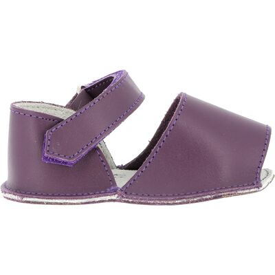 Minorquines - Sandales en Cuir violettes T.17 - Publicité Minorquines - Sandales en Cuir violettes T.17 - Publicité