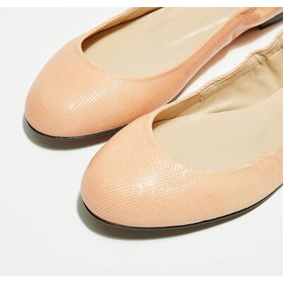 Castaner - Ballerines en Cuir verni Mae rose clair 36 - Publicité Castaner - Ballerines en Cuir verni Mae rose clair 36 - Publicité
