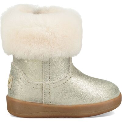 Ugg - Boots fourrées Laine en Cuir Jorie II Metallic dorées TF.16/TUS.0-1 - Publicité Ugg - Boots fourrées Laine en Cuir Jorie II Metallic dorées TF.16/TUS.0-1 - Publicité