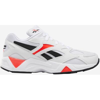 Reebok - Baskets Aztrek 96 blanc/noir/orange 36 - Publicité Reebok - Baskets Aztrek 96 blanc/noir/orange 36 - Publicité