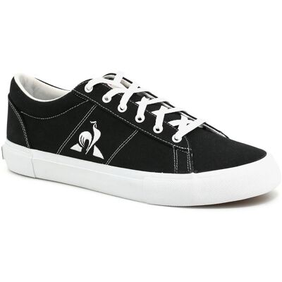 Le Coq Sportif - Baskets en Toile Verdon Plus noires 41 - Publicité Le Coq Sportif - Baskets en Toile Verdon Plus noires 41 - Publicité