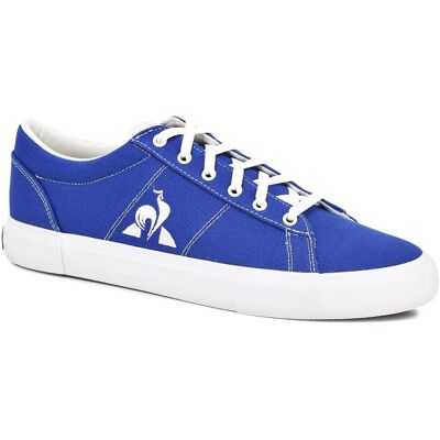 Le Coq Sportif - Baskets en Toile Verdon Plus bleu roi 40 - Publicité Le Coq Sportif - Baskets en Toile Verdon Plus bleu roi 40 - Publicité