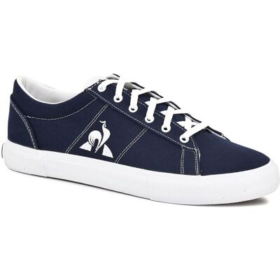Le Coq Sportif - Baskets en Toile Verdon Plus bleu marine 36 - Publicité Le Coq Sportif - Baskets en Toile Verdon Plus bleu marine 36 - Publicité