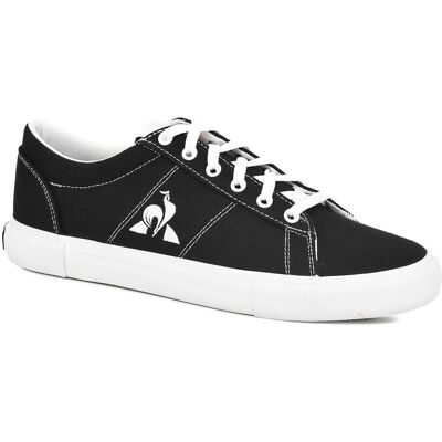 Le Coq Sportif - Baskets en Toile Verdon Plus noires 36 - Publicité Le Coq Sportif - Baskets en Toile Verdon Plus noires 36 - Publicité