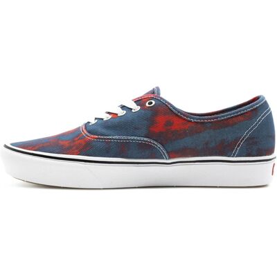 Vans - Sneakers en Toile In Bloom ComfyCush Authentic bleu/rouge 35 - Publicité Vans - Sneakers en Toile In Bloom ComfyCush Authentic bleu/rouge 35 - Publicité