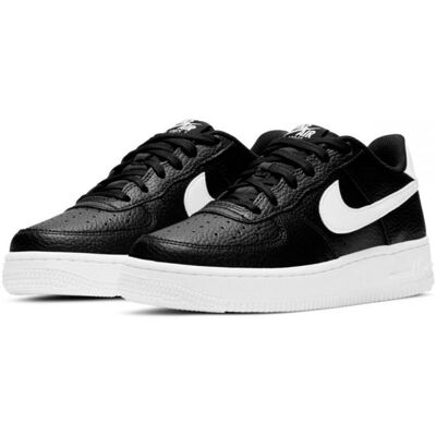 Nike - Baskets Air Force 1 (Gs) noir/blanc 36,5 - Publicité Nike - Baskets Air Force 1 (Gs) noir/blanc 36,5 - Publicité