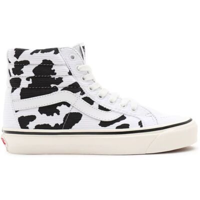 Vans - Sneakers en Velours côtelé SK8-Hi Anaheim Factory blanc/noir 35 - Publicité Vans - Sneakers en Velours côtelé SK8-Hi Anaheim Factory blanc/noir 35 - Publicité