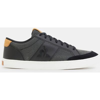 Le Coq Sportif - Baskets en Cuir & Denim Prodige noires 40 - Publicité Le Coq Sportif - Baskets en Cuir & Denim Prodige noires 40 - Publicité