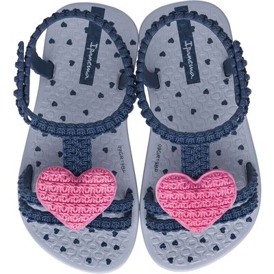 Ipanema - Tongs My First Baby bleu/rose 19/20 - Publicité Ipanema - Tongs My First Baby bleu/rose 19/20 - Publicité