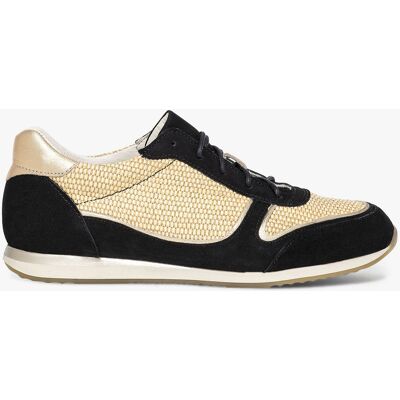 Bocage - Sneakers en Velours de Cuir biamtières Lyman noir/paille 36 - Publicité Bocage - Sneakers en Velours de Cuir biamtières Lyman noir/paille 36 - Publicité