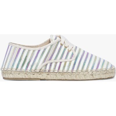 Bocage - Espadrilles Leontin rayées multicolores 36 - Publicité Bocage - Espadrilles Leontin rayées multicolores 36 - Publicité