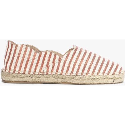 Bocage - Espadrilles Leontine rayées rouges 36 - Publicité Bocage - Espadrilles Leontine rayées rouges 36 - Publicité