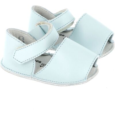 Minorquines - Sandales en Cuir bleues T.15 - Publicité Minorquines - Sandales en Cuir bleues T.15 - Publicité