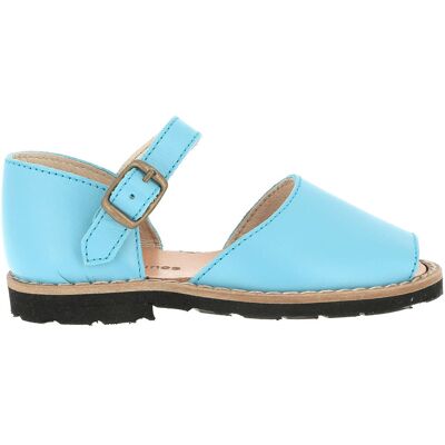 Minorquines - Sandales en Cuir bleues 26 - Publicité Minorquines - Sandales en Cuir bleues 26 - Publicité