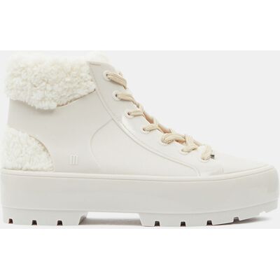 Melissa - Baskets Ally beige/blanc 40 - Publicité Melissa - Baskets Ally beige/blanc 40 - Publicité