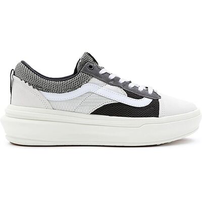 Vans - Sneakers en Cuir & Textile Old Skool Overt Plus CC blanc/noir 36 - Publicité Vans - Sneakers en Cuir & Textile Old Skool Overt Plus CC blanc/noir 36 - Publicité
