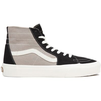 Vans - Sneakers en Cuir & Textile SK8-Hi Tapered noir/gris 37 - Publicité Vans - Sneakers en Cuir & Textile SK8-Hi Tapered noir/gris 37 - Publicité