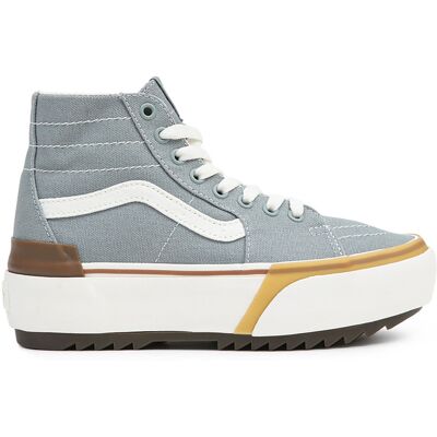 Vans - Sneakers SK8-Hi Tapered Stacked grises 41 - Publicité Vans - Sneakers SK8-Hi Tapered Stacked grises 41 - Publicité