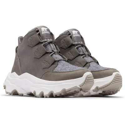 Sorel - Sneakers en Cuir imperméables Kinetic™ Breakthru Caribou grises TF.37/TUS.6 - Publicité Sorel - Sneakers en Cuir imperméables Kinetic™ Breakthru Caribou grises TF.37/TUS.6 - Publicité