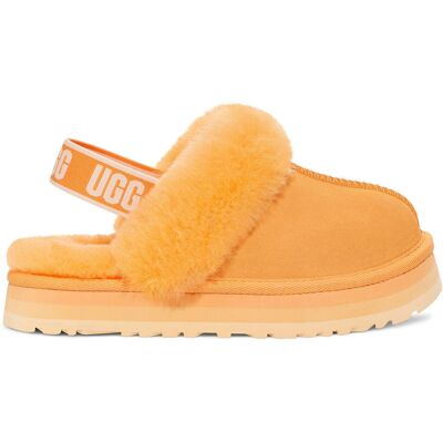Ugg - Chaussons en Peau de Mouton Funkette orange TF.33.5/TUS.2 - Publicité Ugg - Chaussons en Peau de Mouton Funkette orange TF.33.5/TUS.2 - Publicité