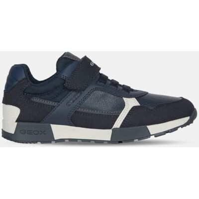 Geox - Baskets Alfier bleu marine 24 - Publicité Geox - Baskets Alfier bleu marine 24 - Publicité