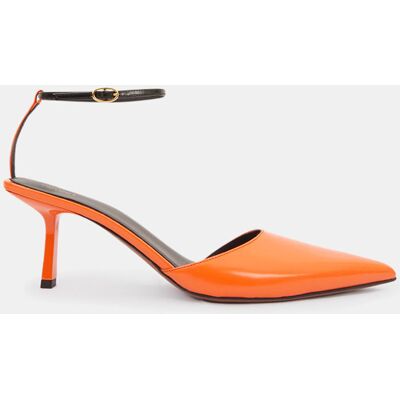 Neous - Slingbacks en Cuir Toliman orange - Talon 6.5 cm 36 - Publicité Neous - Slingbacks en Cuir Toliman orange - Talon 6.5 cm 36 - Publicité