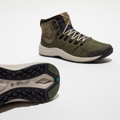 Timberland - Chaussures de marche Flyroam Trail vertes TF.41/T.7,5 - Publicité Timberland - Chaussures de marche Flyroam Trail vertes TF.41/T.7,5 - Publicité