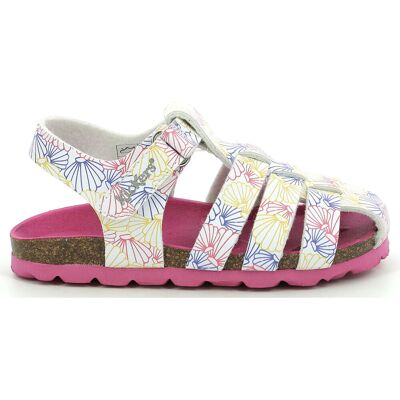 Kickers - Sandales Summertan multicolore/plage 33 - Publicité Kickers - Sandales Summertan multicolore/plage 33 - Publicité