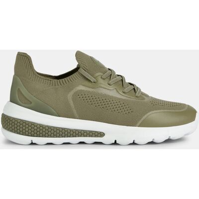 Geox - Baskets Spherica Actif kaki 36 - Publicité Geox - Baskets Spherica Actif kaki 36 - Publicité