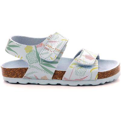 Kickers - Sandales Summerkro bleu clair/sunshine 24 - Publicité Kickers - Sandales Summerkro bleu clair/sunshine 24 - Publicité