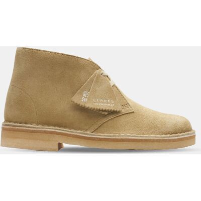 Clarks - Desert boots en Velours de Cuir beiges 41,5 - Publicité Clarks - Desert boots en Velours de Cuir beiges 41,5 - Publicité