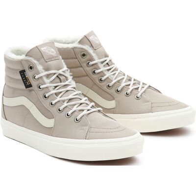Vans - Baskets SK8-Hi fourrées beiges 42 - Publicité Vans - Baskets SK8-Hi fourrées beiges 42 - Publicité