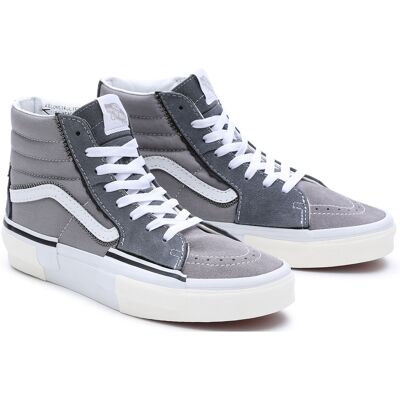 Vans - Baskets SK8-Hi Reconstruct grises 37 - Publicité Vans - Baskets SK8-Hi Reconstruct grises 37 - Publicité