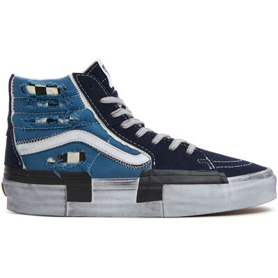 Vans - Baskets SK8-Hi Reconstruct bleues 42,5 - Publicité Vans - Baskets SK8-Hi Reconstruct bleues 42,5 - Publicité