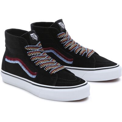 Vans - Baskets SK8-Hi Tapered noires 36 - Publicité Vans - Baskets SK8-Hi Tapered noires 36 - Publicité