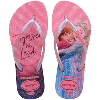 Havaianas - Tongs Slim Princess roses 23/24 - Publicité Havaianas - Tongs Slim Princess roses 23/24 - Publicité