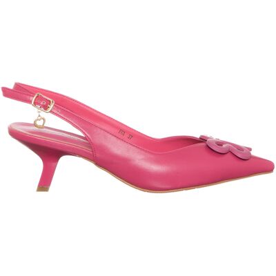 Tua By Braccialini - Slingbacks Alix fushia - Talon 5.5 cm 38 - Publicité Tua By Braccialini - Slingbacks Alix fushia - Talon 5.5 cm 38 - Publicité