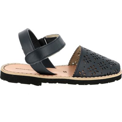 Minorquines - Sandales en Cuir bleues 32 - Publicité Minorquines - Sandales en Cuir bleues 32 - Publicité