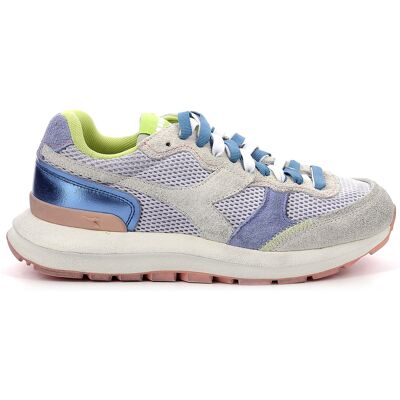 Diadora - Baskets en Cuir Kmaro 42 Metal bleu/gris 41 - Publicité Diadora - Baskets en Cuir Kmaro 42 Metal bleu/gris 41 - Publicité